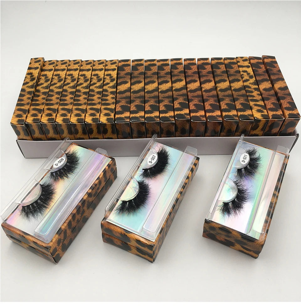 USA Import tariff included Lashes Mink Eyelashes Real Mink Hair Fluffy Messy Soft Natural Lashes Makeup 3d Mink Lashes