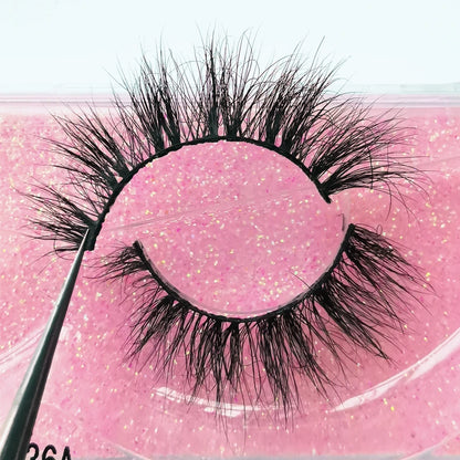 YSDO 1 pair cross mink eyelashes soft real 3d lashes maquiagem false eyelashes dramatic wispy lashes makeup cilios faux cils