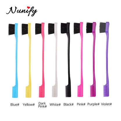 Edge Laying Scarf Elastic Headband For Wigs Lace Frontal 3Pcs Lace Melting Band With 1Pcs Double Side Edge Control Hair Comb