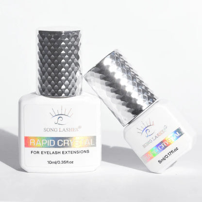 SONG LASHES Euelashes Glue 0.5 -1 Sec Drying For Eyelash Extensions  5ml transparent Clear Glue  False lash glue tools