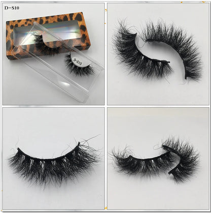 USA Import tariff included Lashes Mink Eyelashes Real Mink Hair Fluffy Messy Soft Natural Lashes Makeup 3d Mink Lashes
