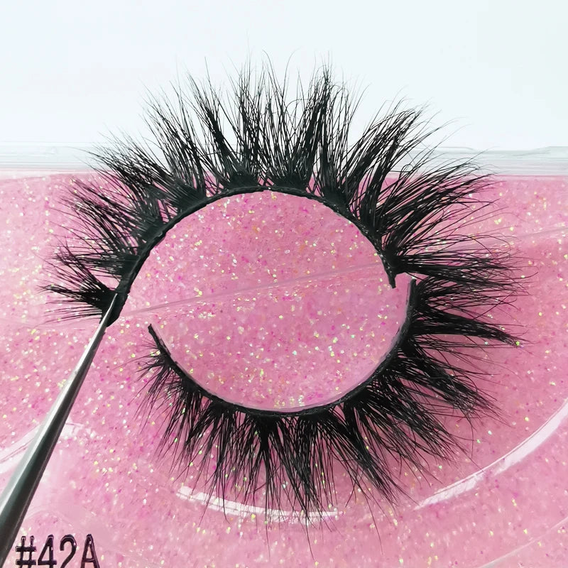 YSDO 1 pair cross mink eyelashes soft real 3d lashes maquiagem false eyelashes dramatic wispy lashes makeup cilios faux cils
