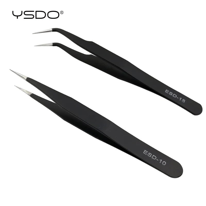 1 Pcs eyelashes tweezers eyelash extension tweezers makeup tools for individual lashes stainless steel tweezers