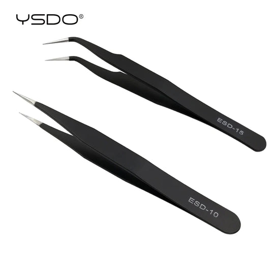 1 Pcs eyelashes tweezers eyelash extension tweezers makeup tools for individual lashes stainless steel tweezers