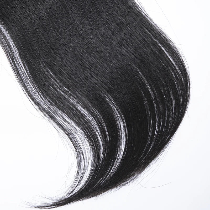 4x4 HD Lace Closure Straight Virgin Human Hair 13x4 Swiss Lace Frontal 6x6 HD Lace Closure Natural Color Pre-Plucked Hairline