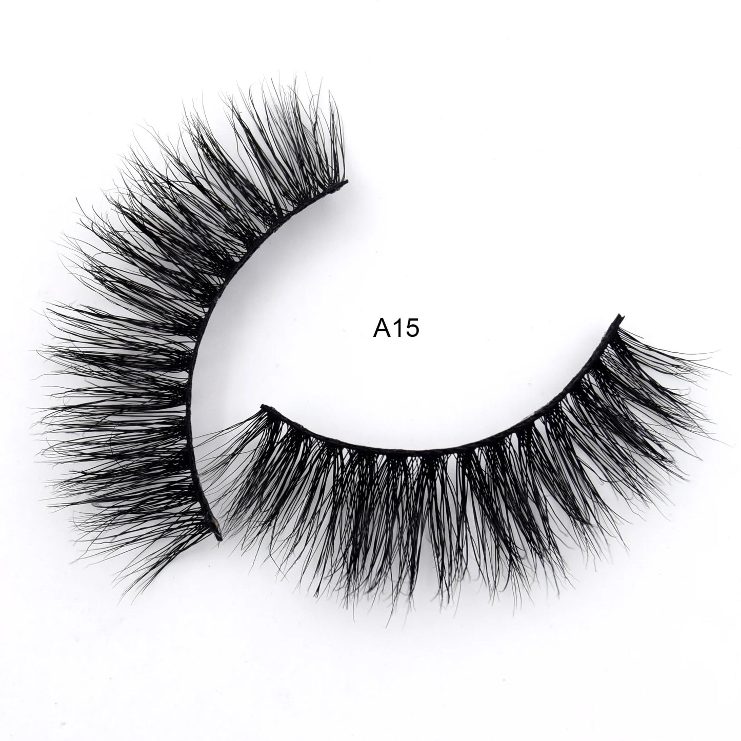 Visofree Mink Eyelashes 3D Mink Lashes Thick Crisscross Winged Eyelashes Cruelty Free Mink 1 Pair/box False Lashes D22