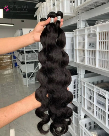 Peruvian Body Wave Human Hair Bundles Raw Virgin 100% Unprocessed Weave Human Hair Extensions 1 3 4 Bundles Deals Natural Color