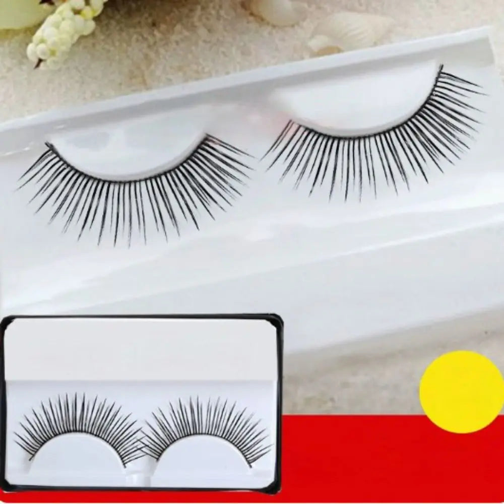 1Pair 60cm Doll False Eyelashes DIY Eyes Lash Black Simulation Toy Eye Opening Modification Tool for 1/3 BJD Dolls Accessories