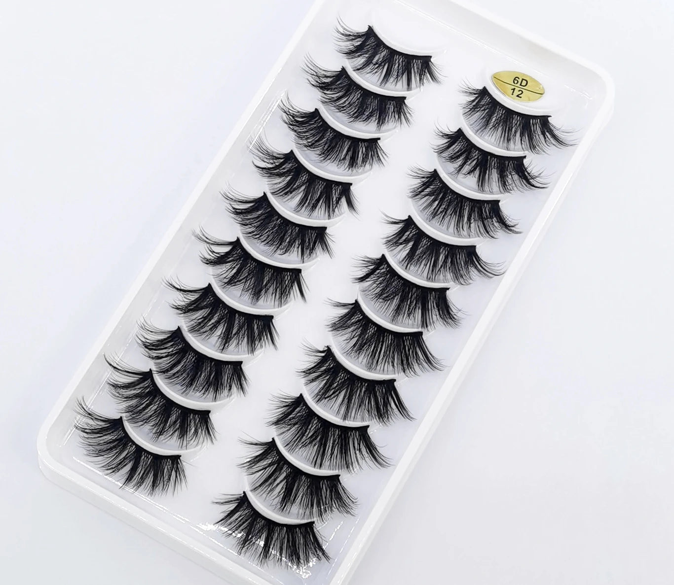New 10 Pairs Crisscross Half Eye Lashes Natural False eyelashes Handmade 3D Mink Lashes Makeup Tools Reusable Eyelash Extension
