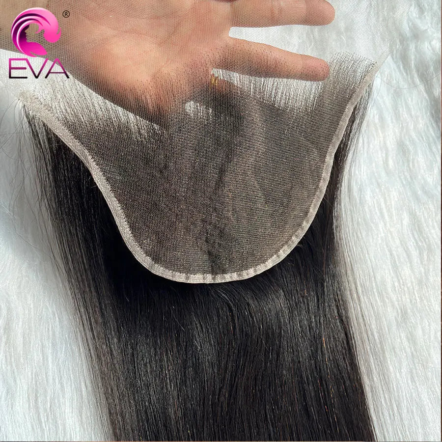 13x6 HD Lace Frontal Closure Melt Skin Invisible HD Transparent Lace 5x5 6x6 7x7 HD Closure Only Virgin Human Hair Pre Plucked