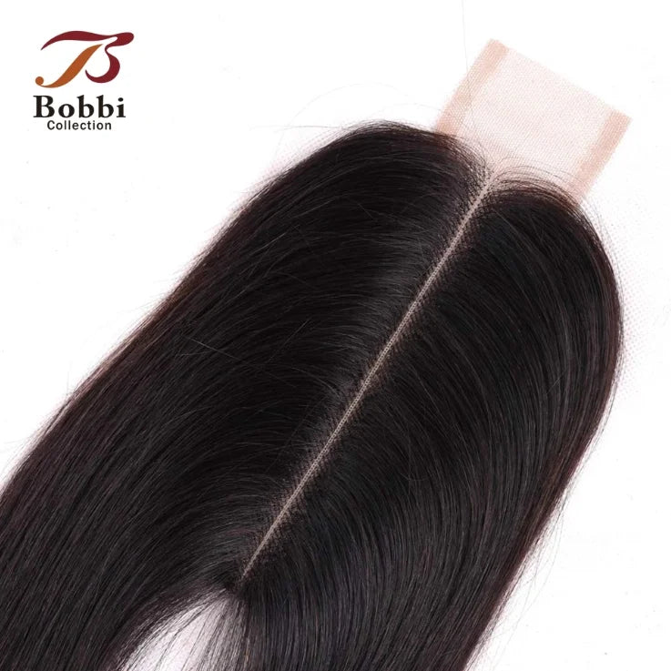 1pc 100% Human Hair Lace Frontal Closure 5x5 4x4 2x6 13x4 13x6 Lace Closure Free Part Pre-Plucked Transparent Lace Straight