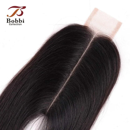 1pc 100% Human Hair Lace Frontal Closure 5x5 4x4 2x6 13x4 13x6 Lace Closure Free Part Pre-Plucked Transparent Lace Straight
