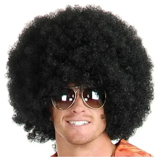 Synthetic Afro Wigs for Men and Women 70s Unisex Jumbo Costume Funny Party Big Afro Wigs