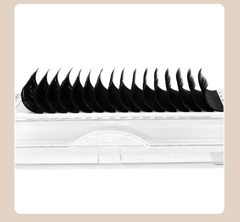 Faux Mink  8-25mm Natural Soft Lashes Bulk Wholesale Individual Lash 0.03MM Premium Mega Volume Eyelash Extensions Makeup