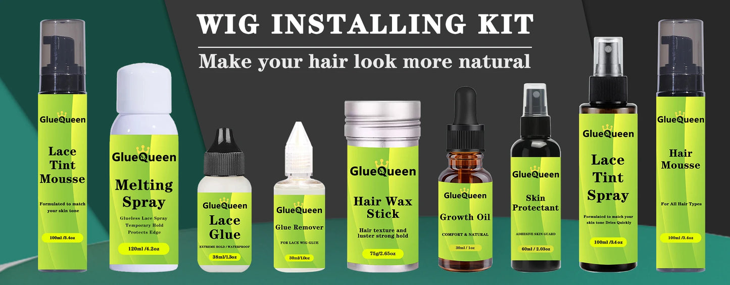 Lace Tint Mousse For Front Wigs 100ml Light / Medium / Dark Melt Lace Dye Skin Tone Tint Foam For Black Women