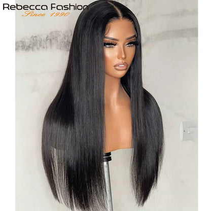 Malaysian Straight Hair Wigs 13*5*1 T Lace Front 100% Human Hair Wigs For Black Women PrePlucked 100% Human Hair Remy Hair Wigs