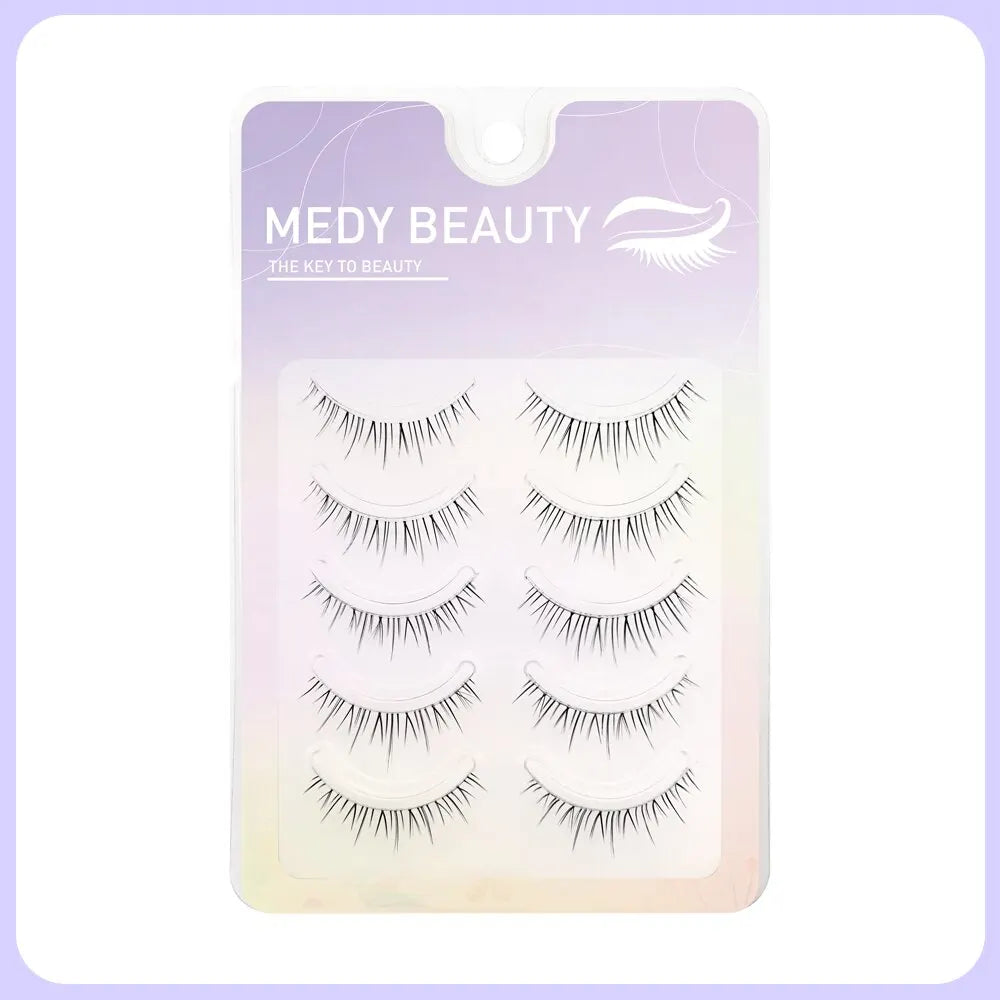 3D Lashes Premade Fan A/M Shape Spikes Cluster Eyelash Mix Extension Individual Makeup Super Natural Wispy DIY Premade Peduncle