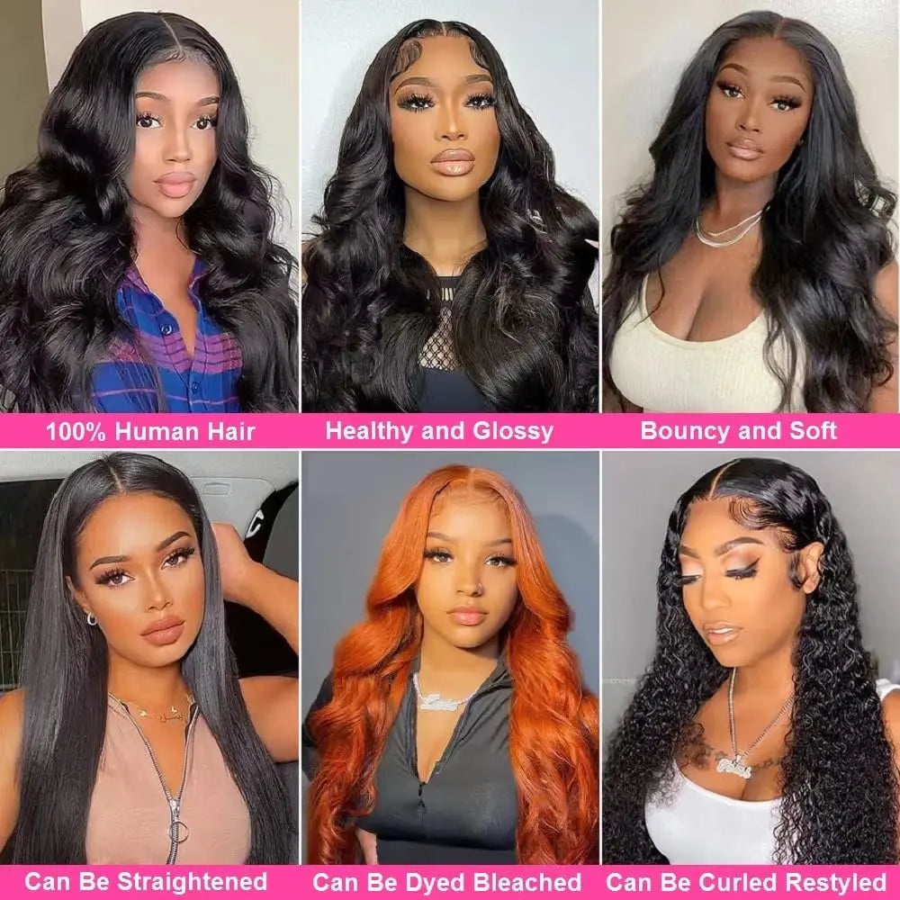 Body Wave Bundles With Closure 100% Human Hair Weave Bundles With Closure 70g/pc Brazilian Hair Weave Ombre Bundles With Closure