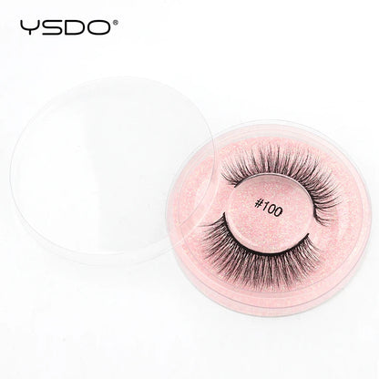 Wholesale Lashes 10/20/30/50 PCS Mink False Eyelashes Natural Soft 3D Faux 3D Mink Lashes Reusable Dramatic Fake Eyelashes Bulk