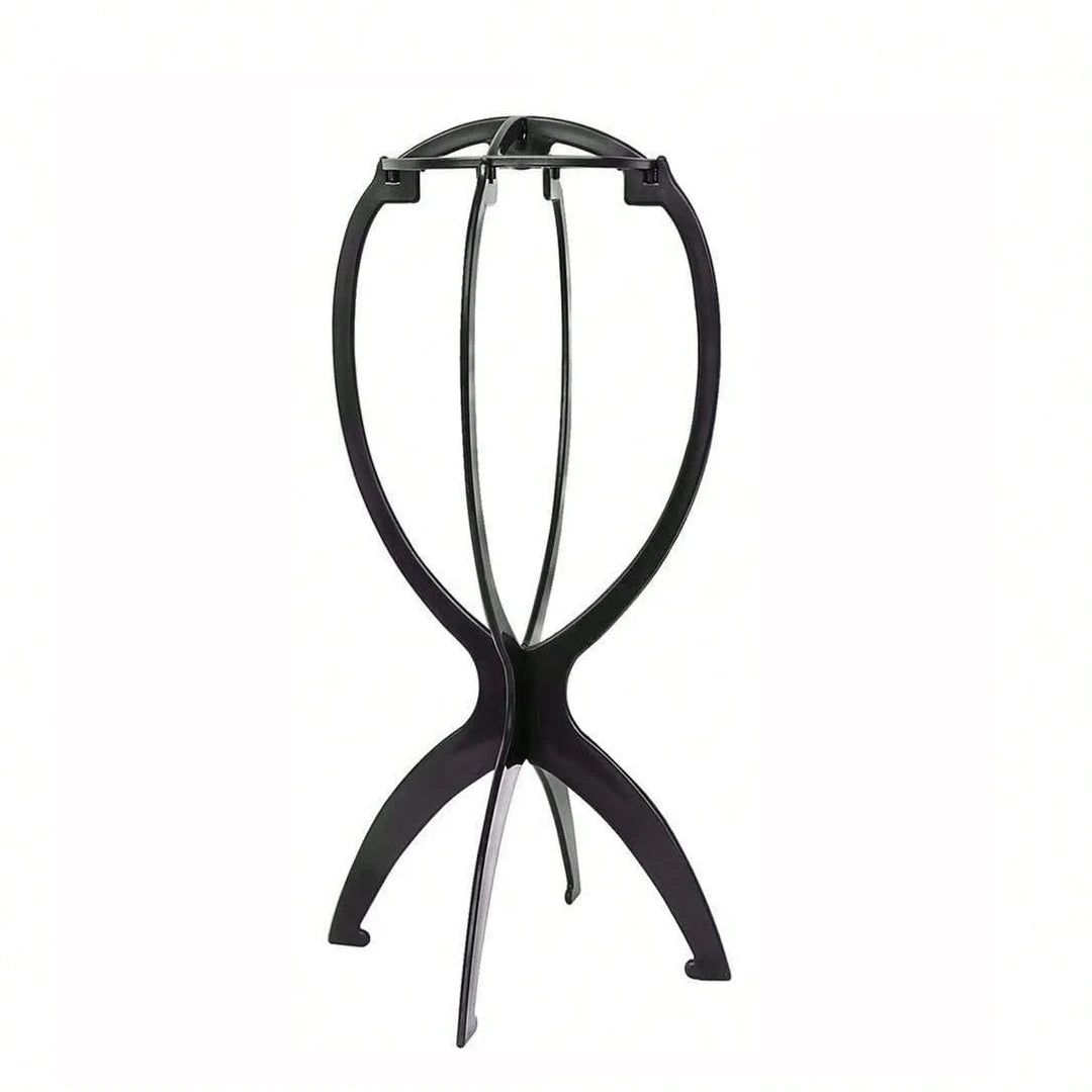 Wig Diaplay Stands Plastic Hat Display Wig Head Holder Mannequin Stand Portable Folding Flexible Plastic Wig Stand
