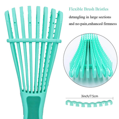 Hair Comb Detangling Brush Scalp Massage Hair Brush Detangler Brush for Curly Hair Thick Hair Octopus Hairbrush Women Men Salon