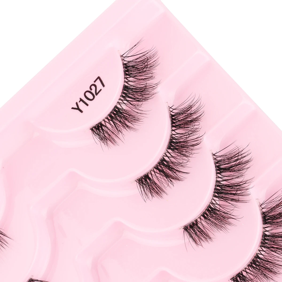 Cat Eye Lash 3/5/10 Pairs Half Lashes Natural Long False Eyelashes Wispy 3D Mink Lashes Volume Faux Cilios Extension Makeup Tool