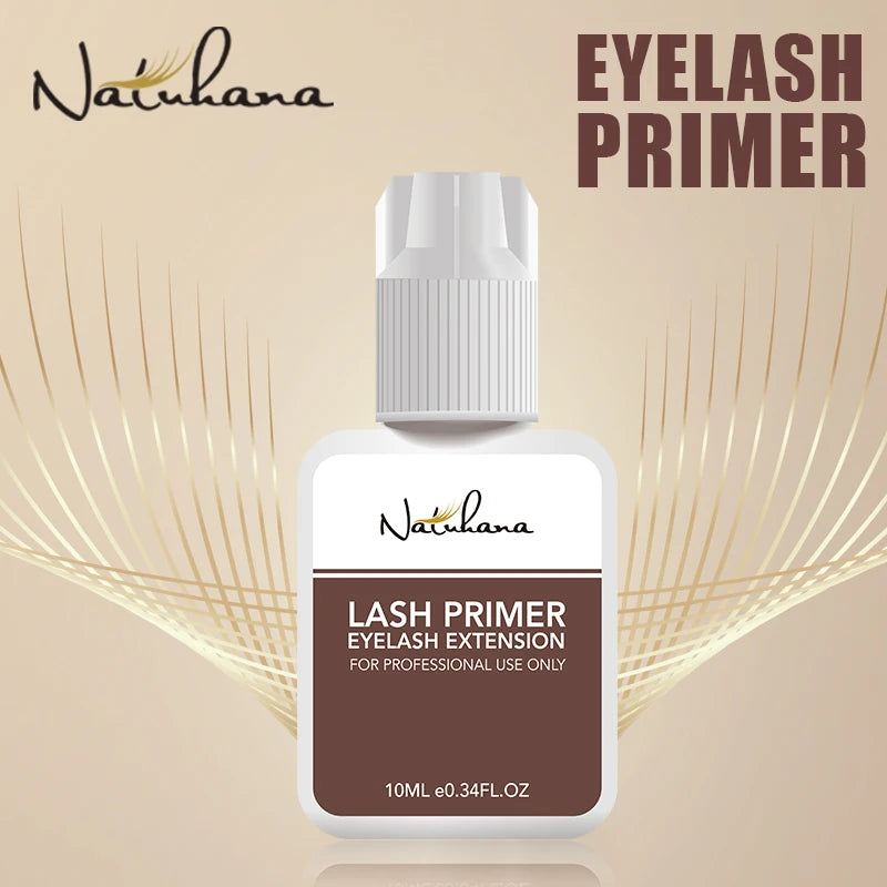 NATUHANA Black/Clear Eyelash Extension Glue 2-3s Fast Dry Sensitive Eye Individual Strong False Lashes Glue Adhesive MakeupTools