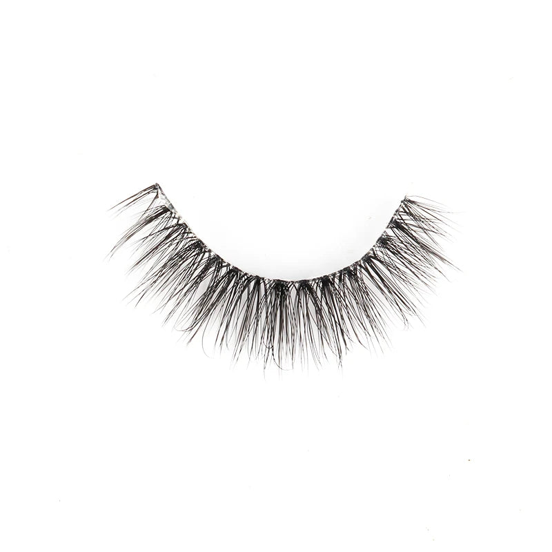 Natural Short False Mink Lashes 3/5/10 Pairs Extensions Eye Hair False Eyelashes 3D Faux Cils Soft Fluffy Eye Lashes for Beauty