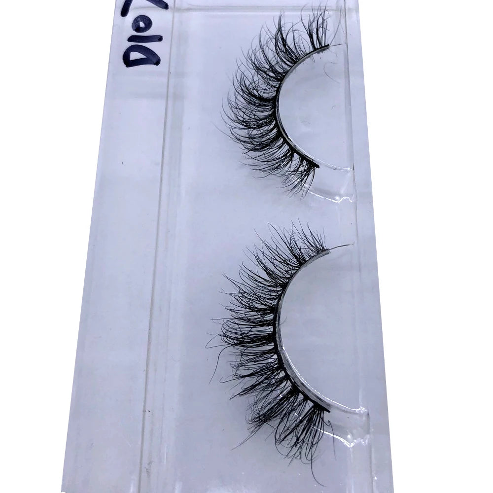 Bulk 3D Faux Mink Eyelashes Natural Thick Long False Eyelashes Wholesales Dramatic Fake Lashes Makeup Extension Eyelashes