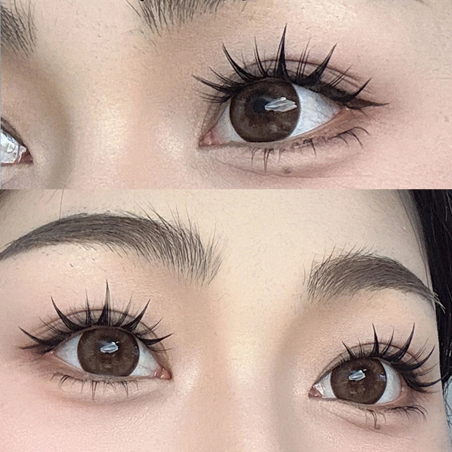 Sunflower DIY False Eyelashes Clusters Extensions Individual Lashes Cluster Natural Thick Segmented Eyelashes Bundles Wholesale