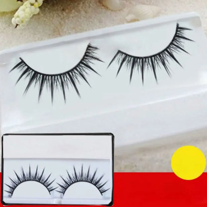 1Pair 60cm Doll False Eyelashes DIY Eyes Lash Black Simulation Toy Eye Opening Modification Tool for 1/3 BJD Dolls Accessories