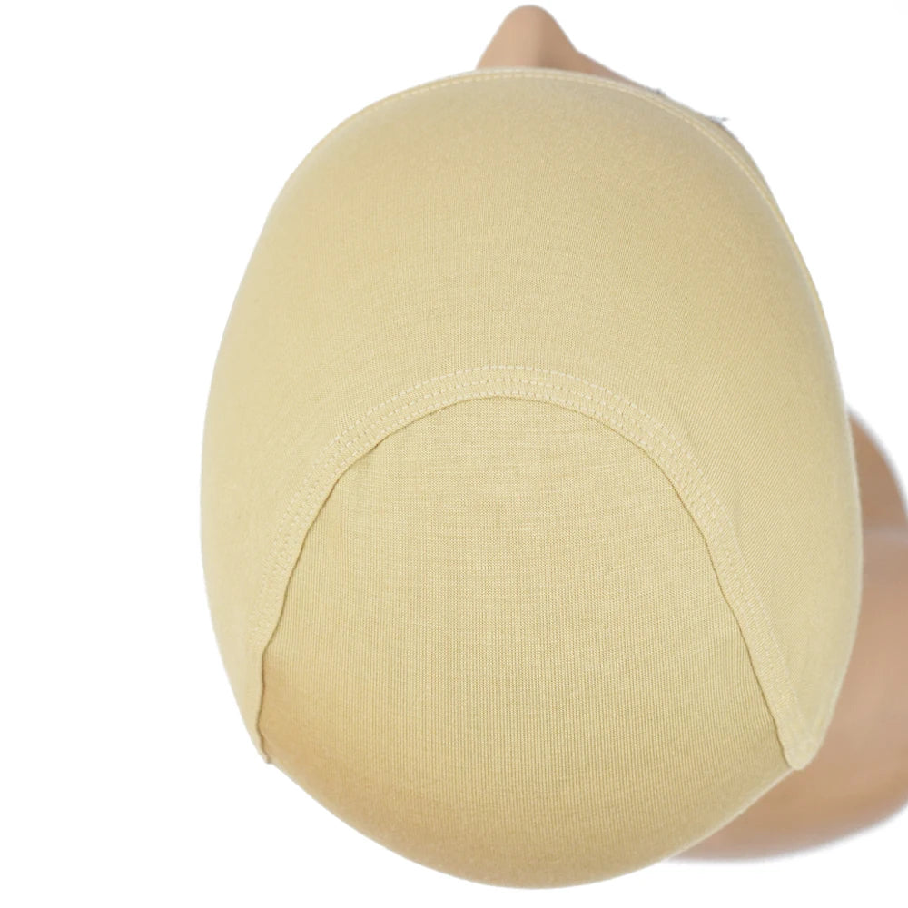 Bamboo Fiber Wig Cap for Women Comfortable and Elastic Wig Cap Wearing under Wigs