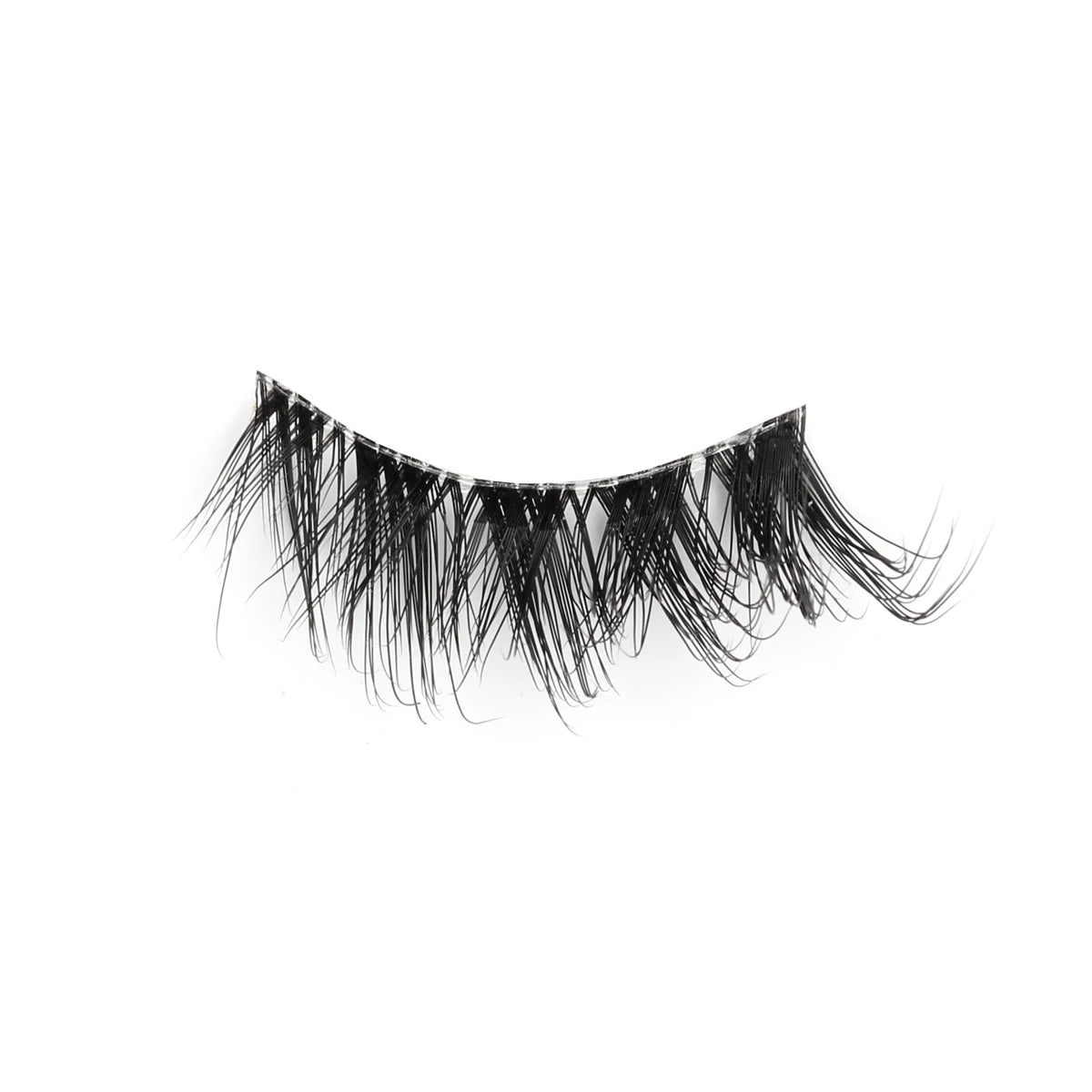 3D Mink Lashes 3/10 Pairs Cat Eye Half Lashes Natural Long False Eyelashes Strip Makeup Soft Fake Eyelash Extension Make Up Tool