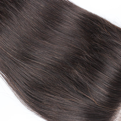 1pc 100% Human Hair Lace Frontal Closure 5x5 4x4 2x6 13x4 13x6 Lace Closure Free Part Pre-Plucked Transparent Lace Straight