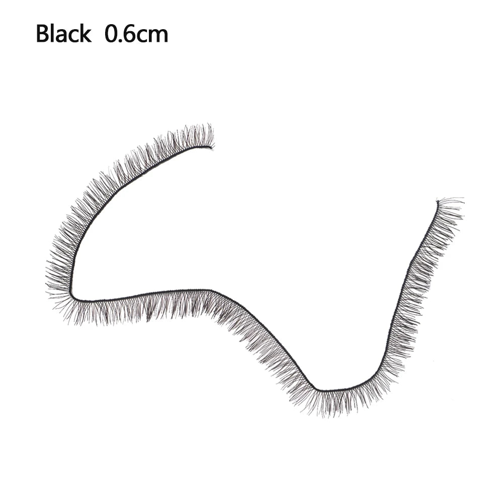 5PCS Doll False Eyelashes DIY Eye Lash Black Brown Simulation Fake Lashes For Kids Holiday Gifts Toy Decor Dolls Accessories
