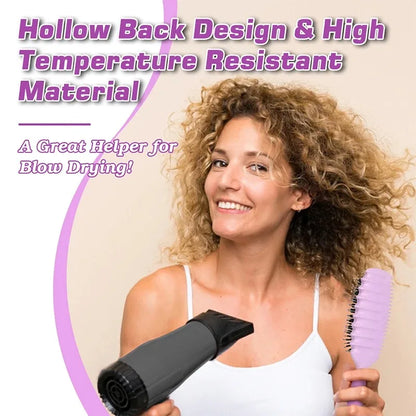 Styling Salon Curly Hair Styling Brush Curl Hair Brush for Combing and Shaping Men's and Women's Curls Reduce Pulling Tools