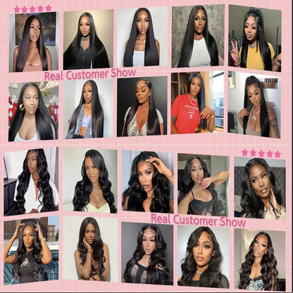 HD Transparent Lace Frontal Closure Only Straight 13x4 13x6 Lace Frontal Only 5x5 6x6 HD Closure Human Hair PrePlucked