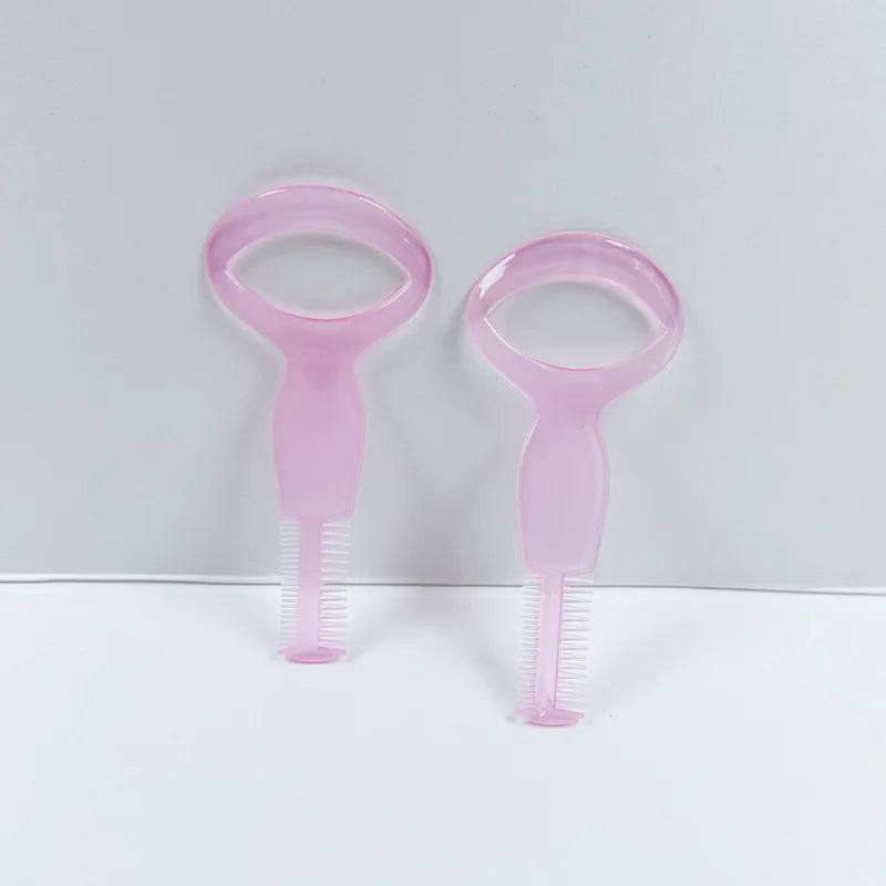 3Pcs Eye Makeup Stencils DIY Eyeliner Eyelash Model Beginner Eye Makeup Helper Device Mascara Eyelash Comb Applicator