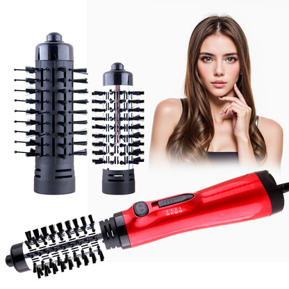 Hair dryer brush three in one hot air rotating brush, used for straightening and shaping curly hair, hair salon styling tool