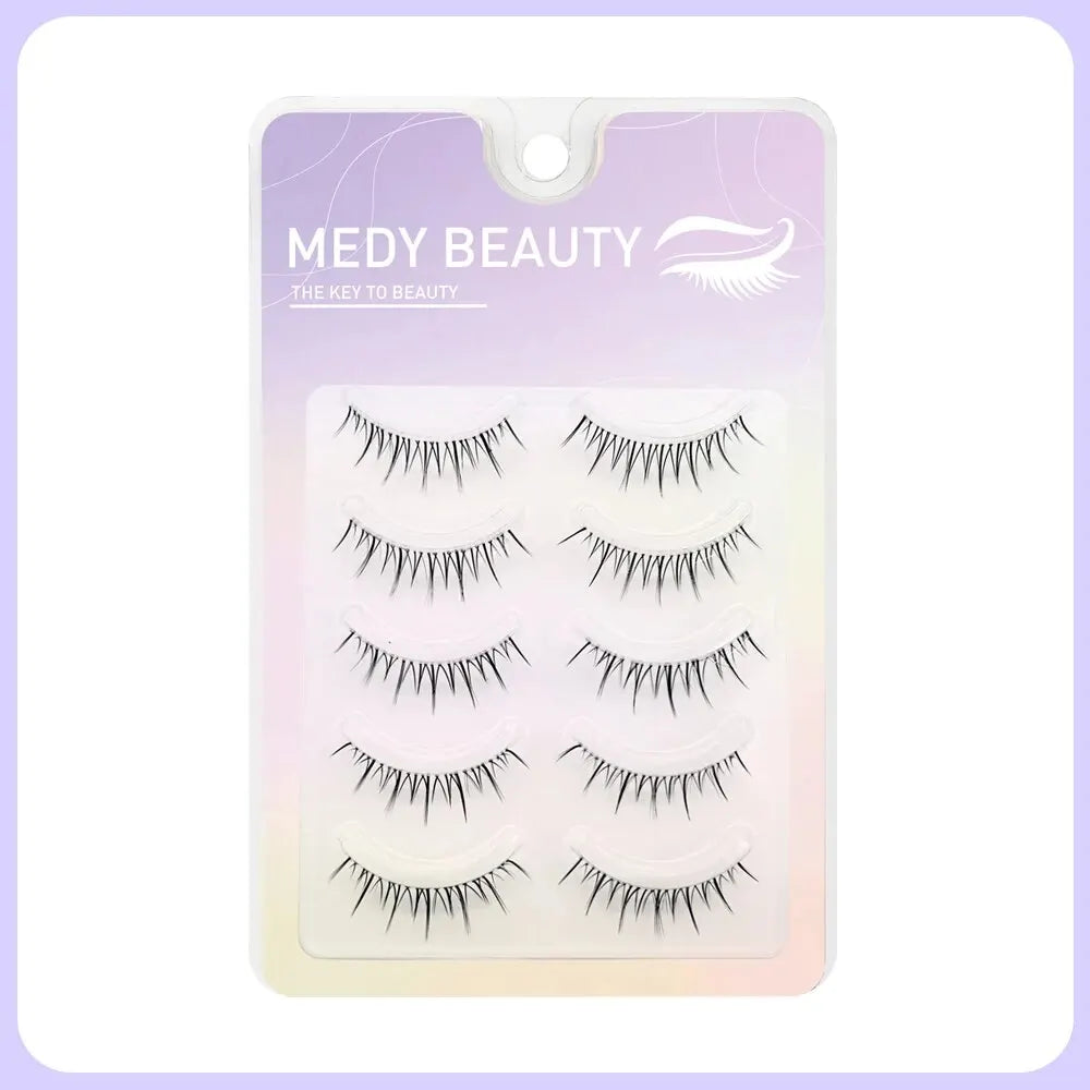 3D Lashes Premade Fan A/M Shape Spikes Cluster Eyelash Mix Extension Individual Makeup Super Natural Wispy DIY Premade Peduncle