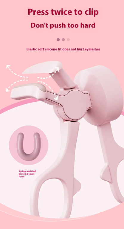 Electric eyelash curler, long-lasting styling, easy and perfect curling all day long, portable electric eyelash curler