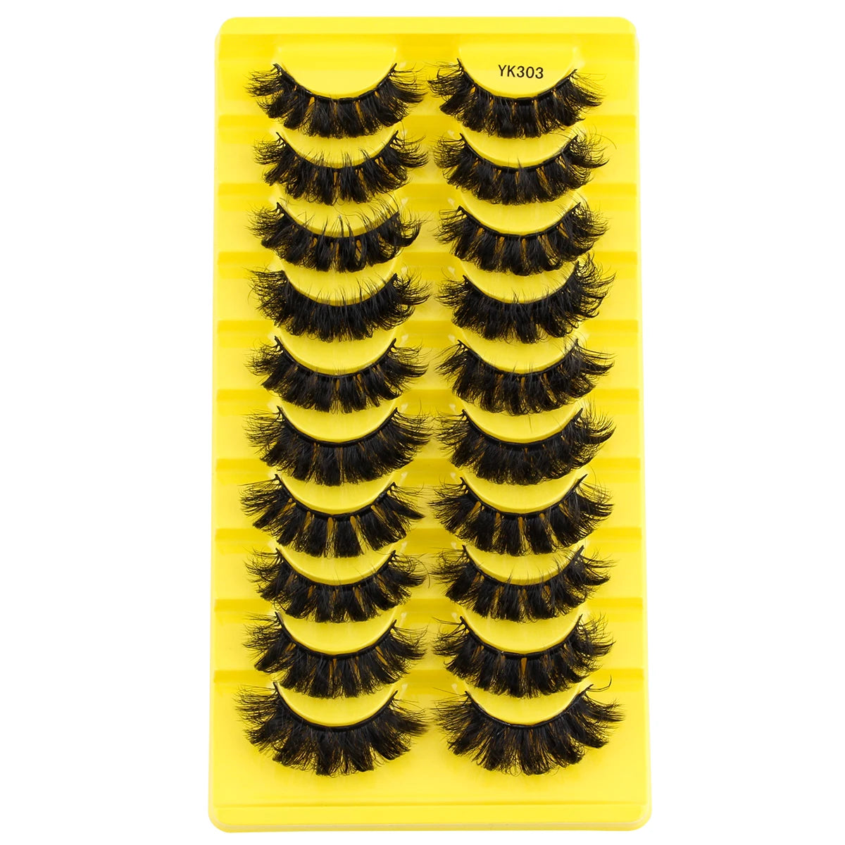 3/10 Pairs Half Lashes Makeup Natural Long Cat Eye Lashes Dramatic False Eyelashes Soft Faux Cils Fake Eyelash Extensions Tool