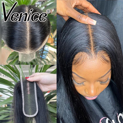 HD Transparent Lace Frontal Closure Only Straight 13x4 13x6 Lace Frontal Only 5x5 6x6 HD Closure Human Hair PrePlucked