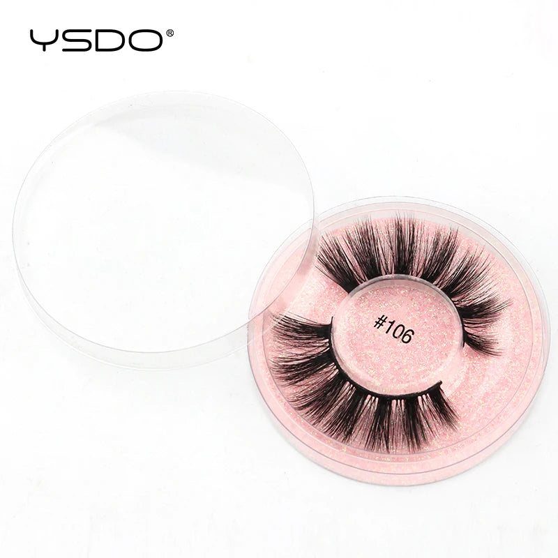 Wholesale Lashes 10/20/30/50 PCS Mink False Eyelashes Natural Soft 3D Faux 3D Mink Lashes Reusable Dramatic Fake Eyelashes Bulk
