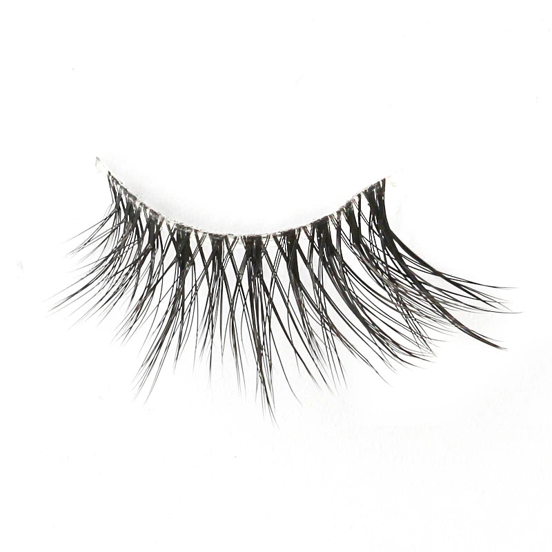 Cat Eye Lash 3/5/10 Pairs Half Lashes Natural Long False Eyelashes Wispy 3D Mink Lashes Volume Faux Cilios Extension Makeup Tool