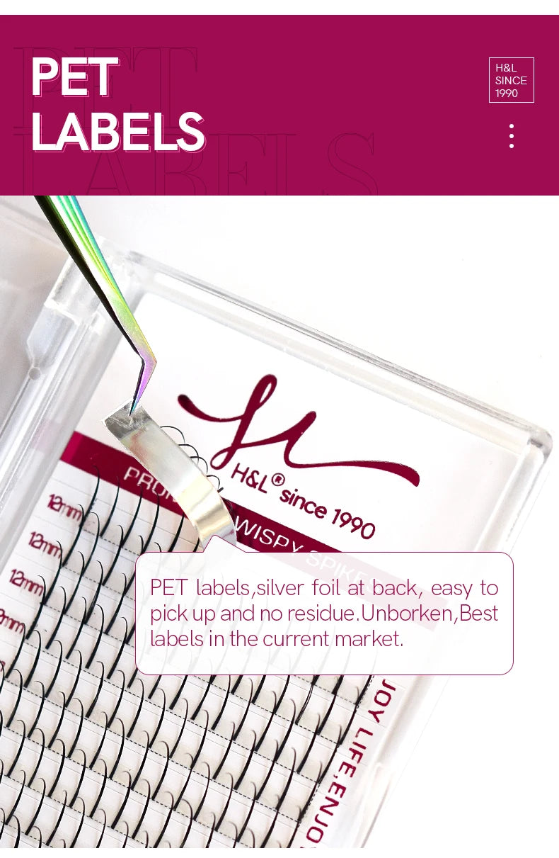 Wispy Fairy Eyelashes Individual Cluster Spikes Lash Wispy Premade Russian Matte Promade Wispy Spikes False Eyelash Extensiones