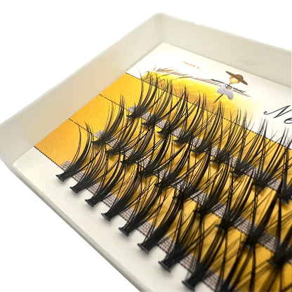 20D/30D Mink Eyelashes 1 Box/60 Bundles Natural Eyelash extension 3D Russia Individual Eyelash Cluster Makeup Tools Lashes Cilia