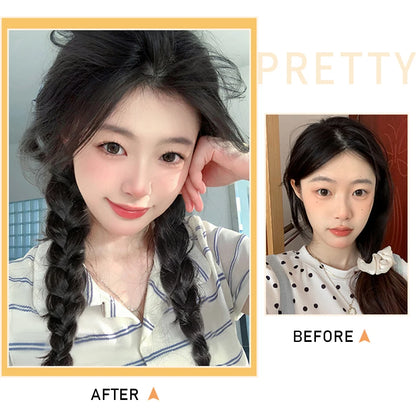 Ponytail Extension Bow Claw Curly Wavy Clip in Hairpiece Ponytail Hair Extensions Long Pony Tail Synthetic for Women Girl Daily