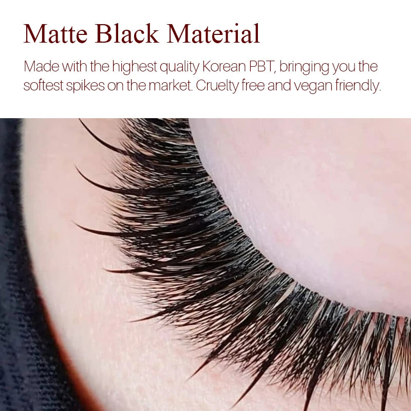 Song Lashes A Shape Wispy Fairy+V-shaped Lower Eyelashes+Wispy Spikes High Quality Eyelash Extension Group Makeup Supplies