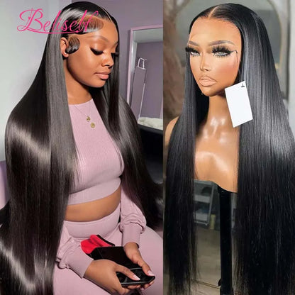 13x6 HD Lace Frontal Wig Straight Glueless Human Hair Wigs 13x4 Lace Front Wig Human Hair for Black Women 5x5 Lace Closure Wig